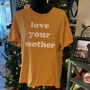 Women's Blank Paige Graphic Tee - Love Your Mother - Yellow